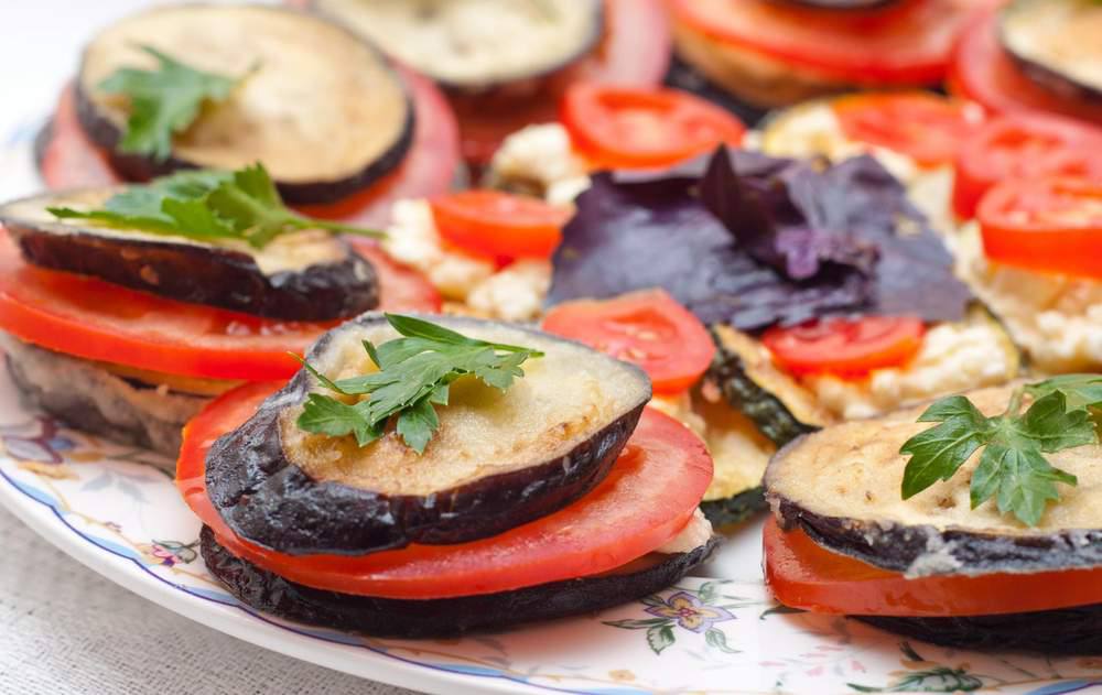 Закуска из баклажанов и цукини Закуска из баклажанов и цукини