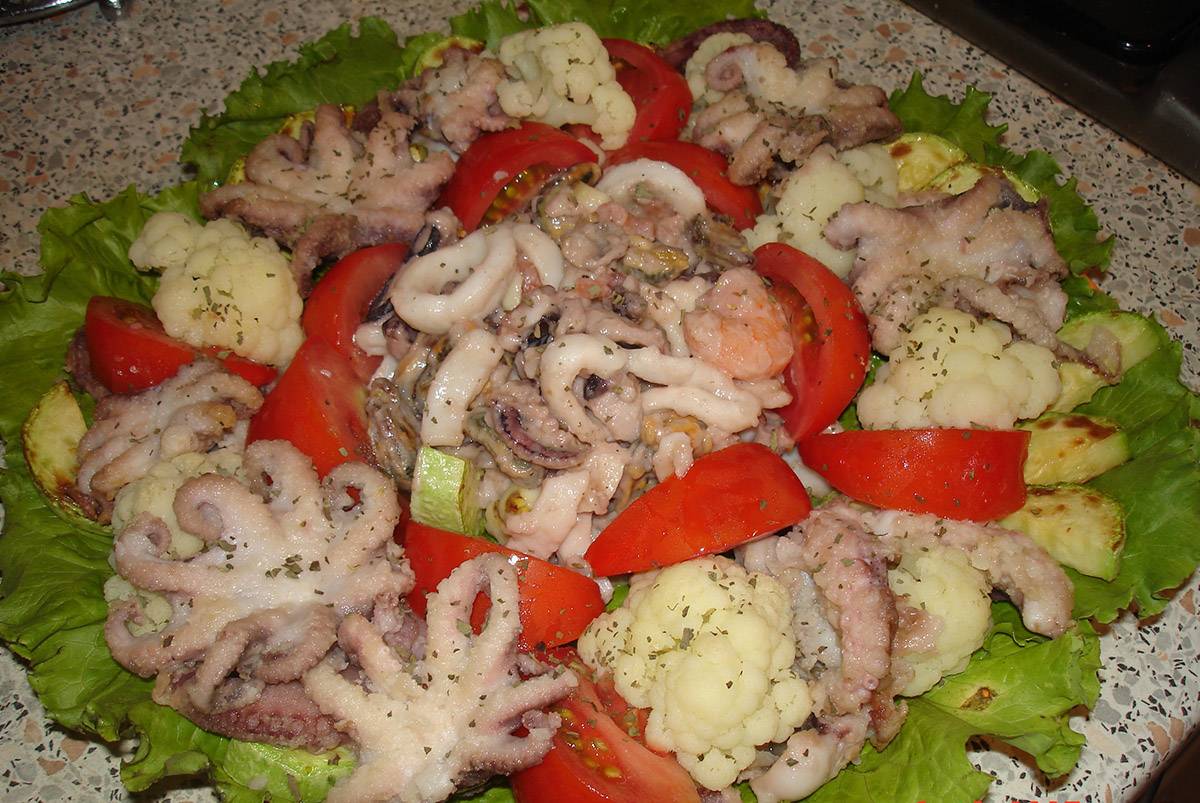 Салат морской круиз рецепт Салат морской круиз рецепт