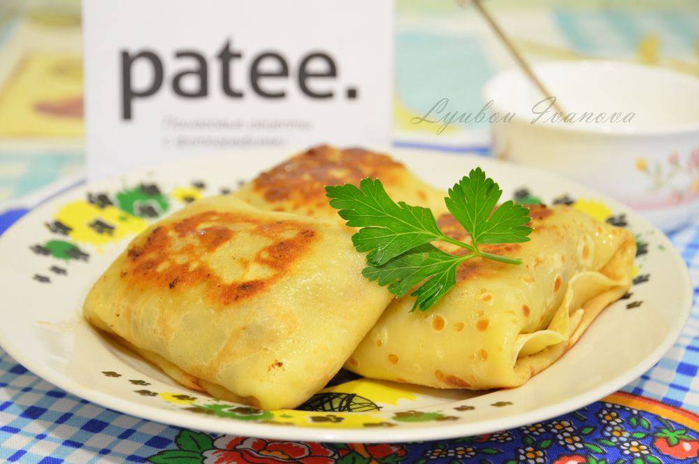 Блинчики с мясом Блинчики с мясом