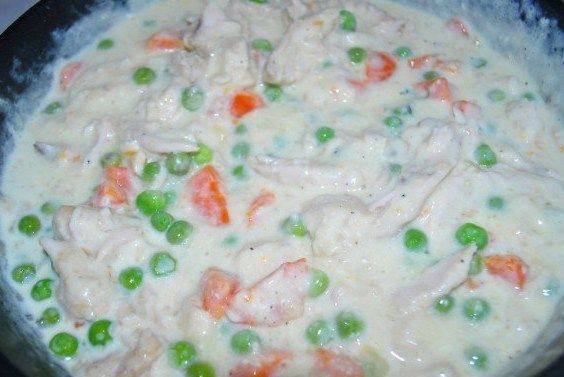 Фрикасе из куриного филе Фрикасе из куриного филе