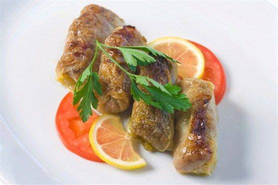 Голубцы с грибами и яйцами Голубцы с грибами и яйцами