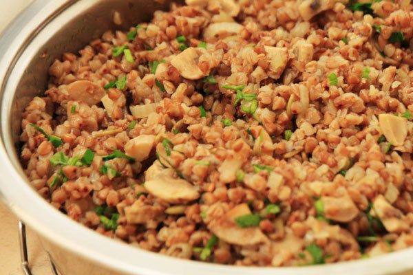 Гречка с курицей и грибами Гречка с курицей и грибами