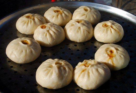Хинкали с бараниной и свининой Хинкали с бараниной и свининой
