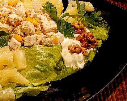 Курица с ананасами Курица с ананасами