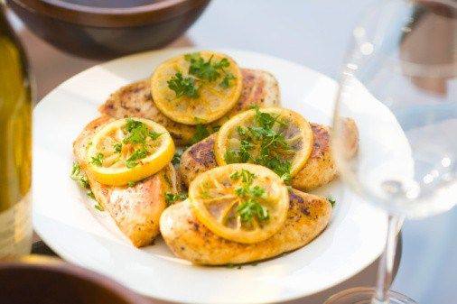Курица с лимоном и имбирем Курица с лимоном и имбирем
