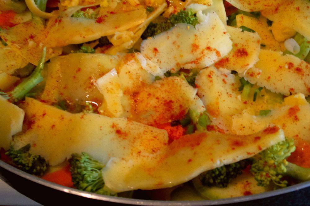Куриная грудка с овощами Куриная грудка с овощами