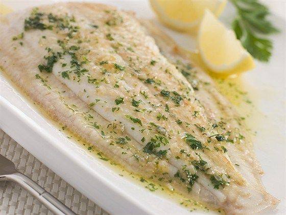 Морской язык со сливочным маслом Морской язык со сливочным маслом