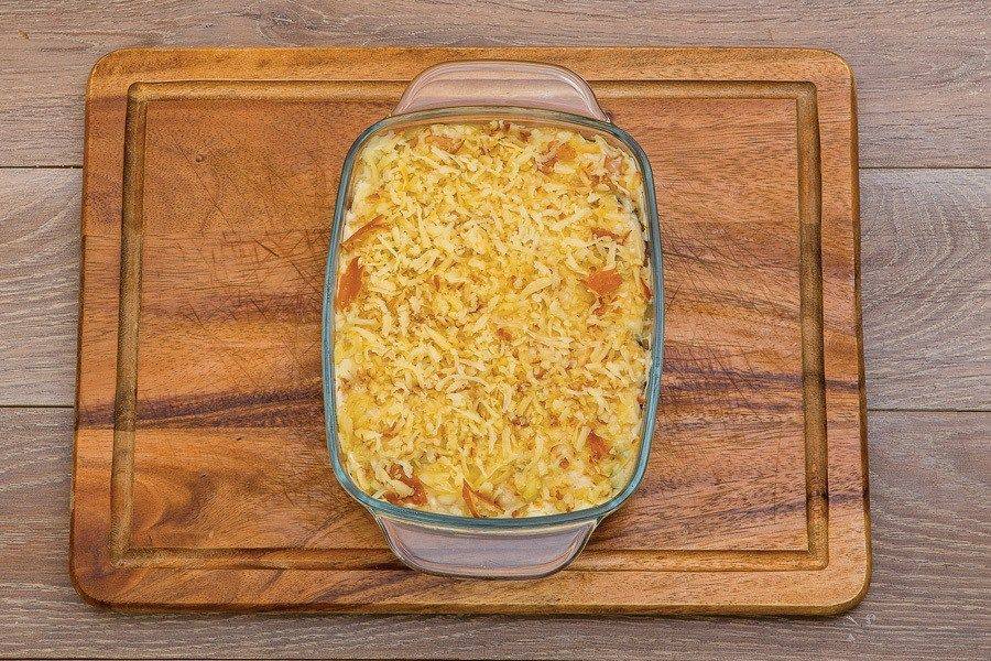 Мусака с говядиной и сулугуни Мусака с говядиной и сулугуни