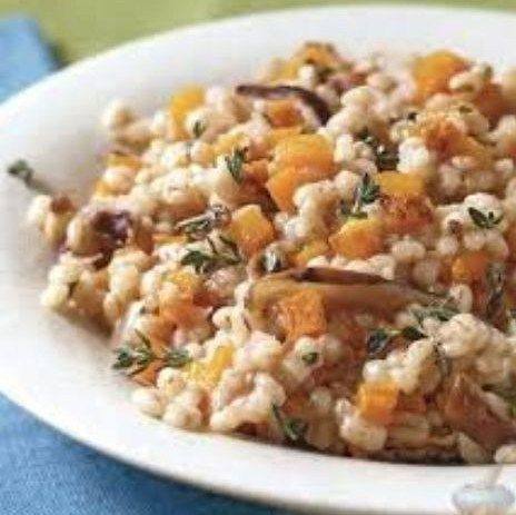 Перловка с тыквой и грибами Перловка с тыквой и грибами