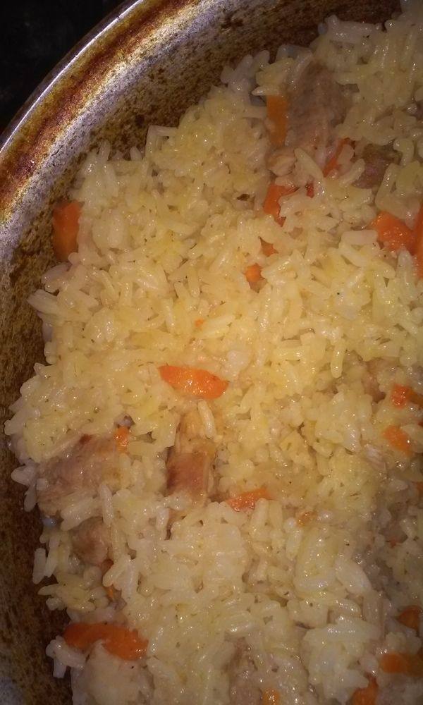Плов из свинины в казане Плов из свинины в казане