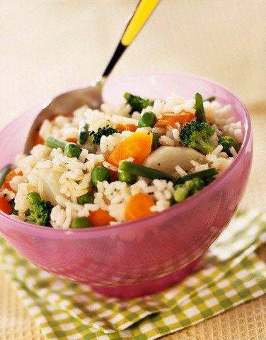 Рис с овощами и грибами Рис с овощами и грибами