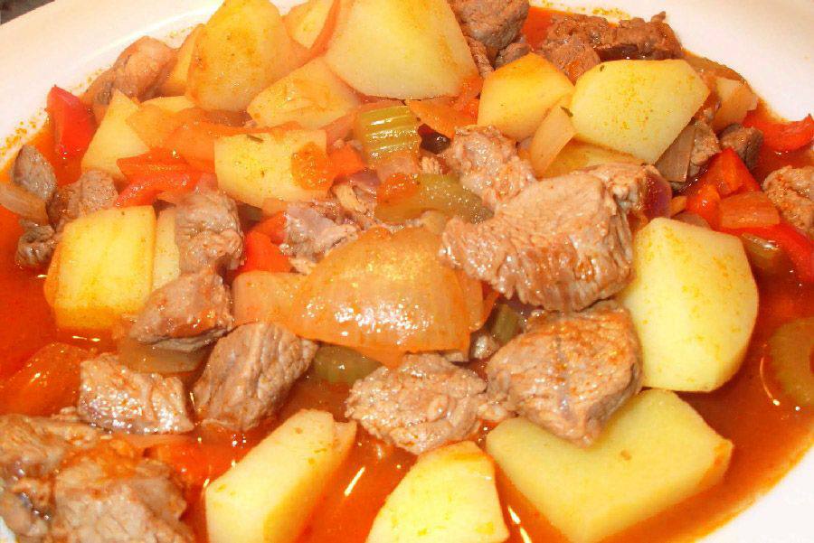 рецепты в мультиварке картошка мясо морковь