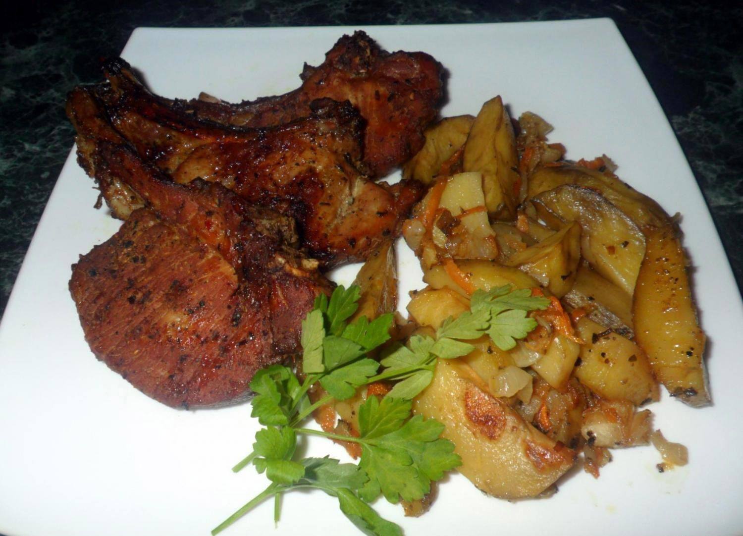 Стейк свинина в духовке рецепты простые и вкусные 49