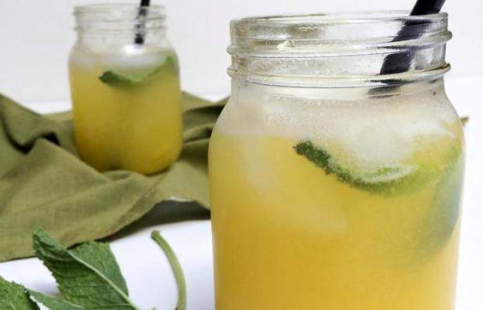 Рецепт Напиток из манго шаг-6