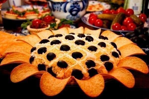Салат Подсолнух Салат Подсолнух
