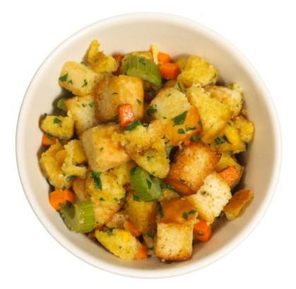 Закуска из сельдерея, моркови и крутонов Закуска из сельдерея, моркови и крутонов