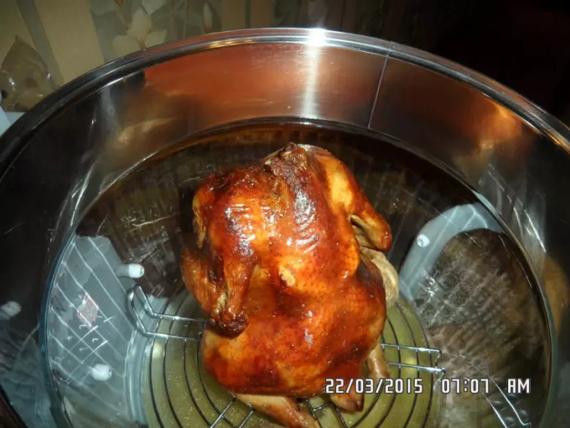 Готовим Кухонная техника Курица в аэрогриле целиком