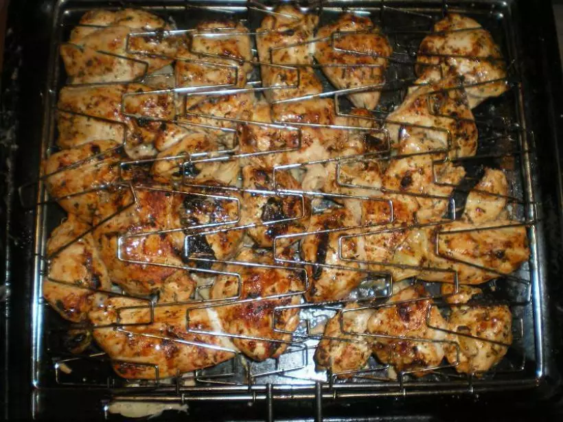 Готовим Мясо Куриный шашлык из филе