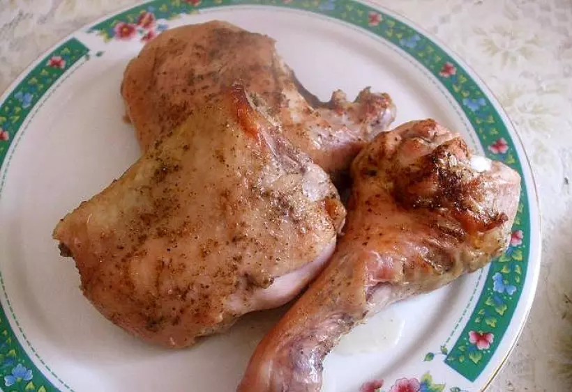 Готовим Мясо Курица в пиве в духовке