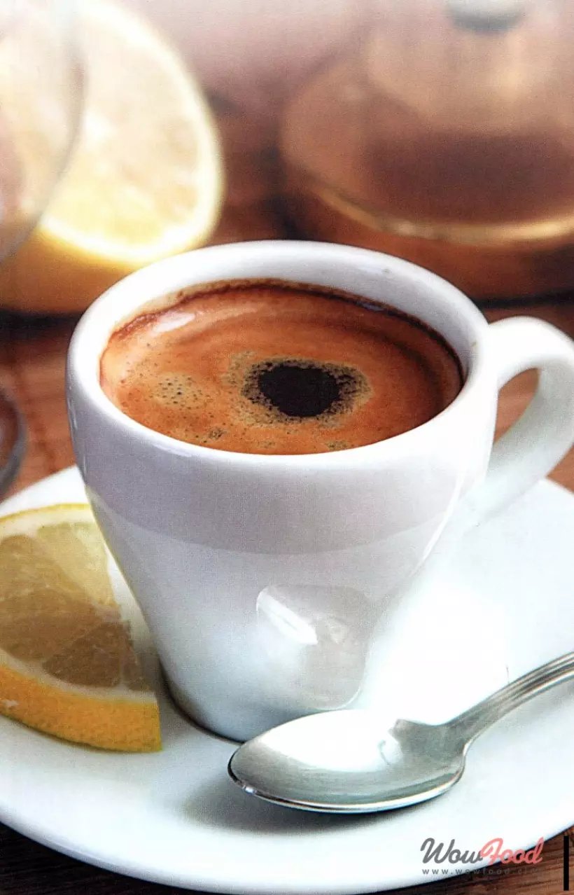 Готовим Коктейли Кофе с лимоном и горьким шоколадом