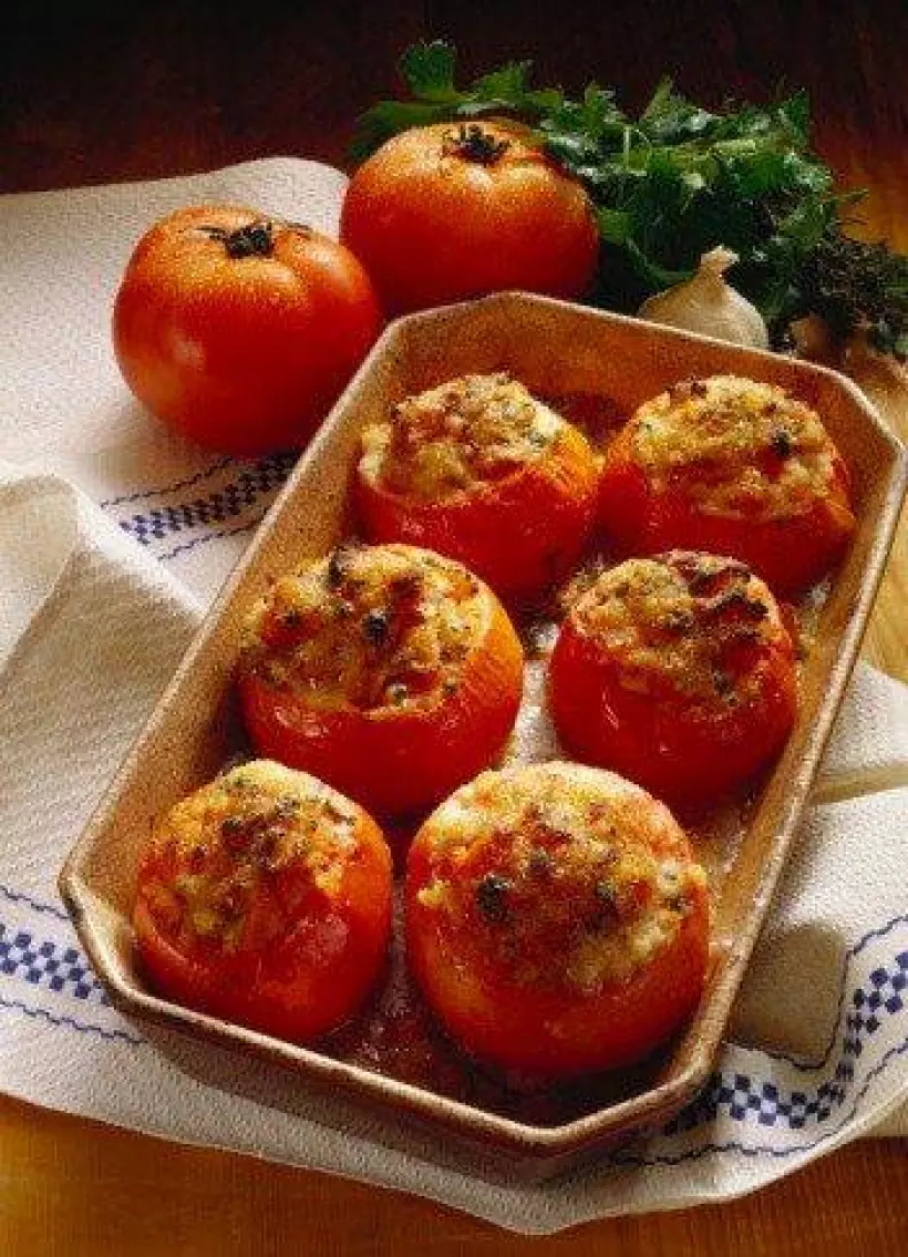 Готовим Закуски Фаршированные томаты (Tomatoes Stuffed A La Nicoise)