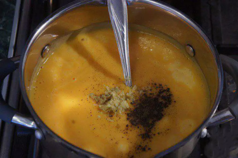 Готовим Супы Суп-пюре из тыквы с сельдереем