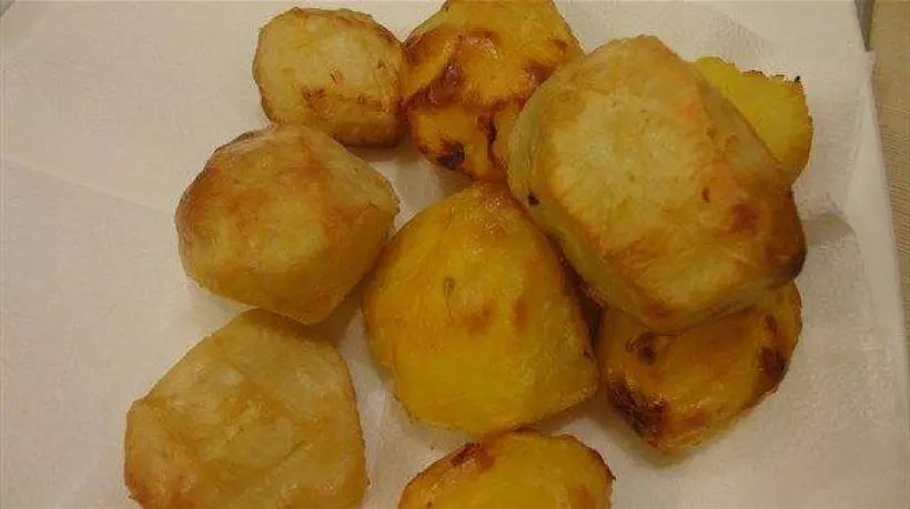 Готовим Вегетарианские Печеная картошка