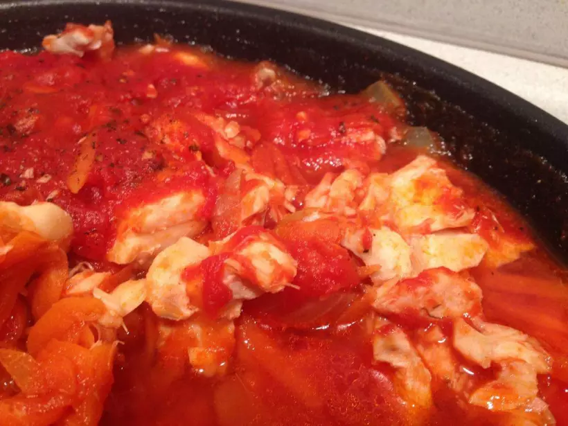 Готовим Рыба Треска в томатном соусе