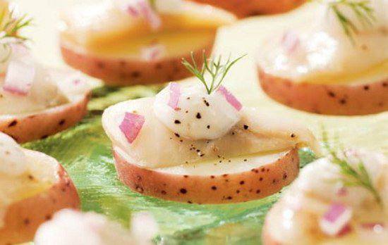 Рецепт Закуска из сельди и картофеля Готовим Закуски Закуска из сельди и картофеля