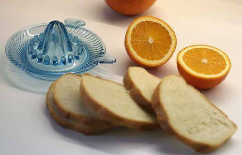 Рецепт Апельсиновые гренки шаг-1