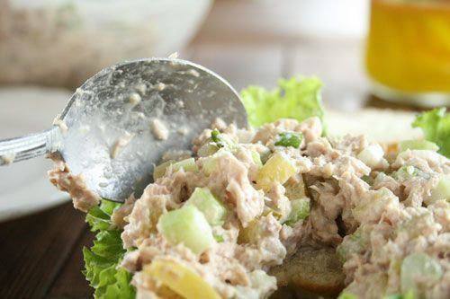 Рецепт Круассаны с салатом из тунца  шаг-4