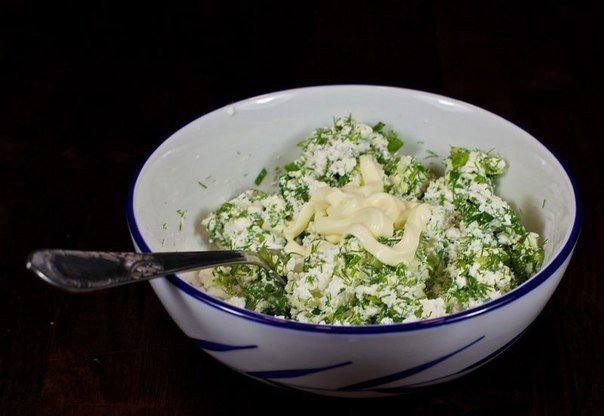 Рецепт Помидоры, фаршированные мягким сыром шаг-7