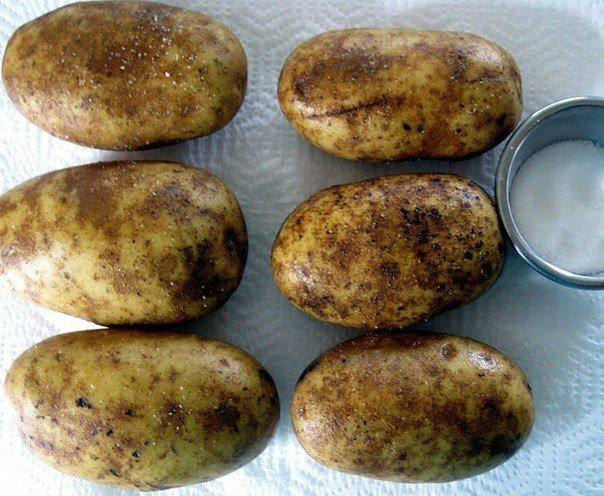 Рецепт Дважды запеченный картофель шаг-1