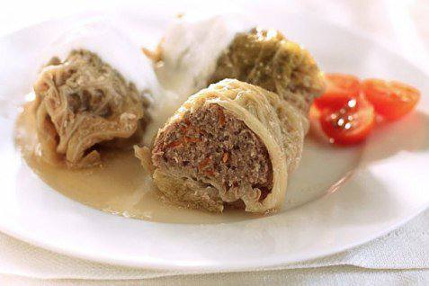 Рецепт Голубцы из савойской капусты с мясом Готовим Закуски Голубцы из савойской капусты с мясом