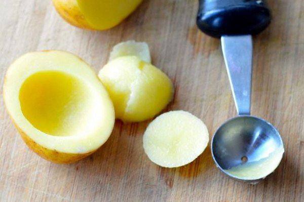 Рецепт Картофель, запеченный с грибами  шаг-4