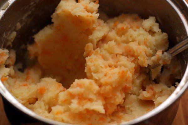 Рецепт Картофельная запеканка с курицей шаг-1