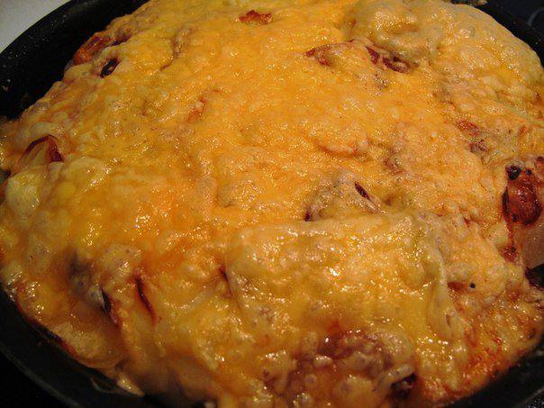 Рецепт Картофельно-мясная запеканка  шаг-4