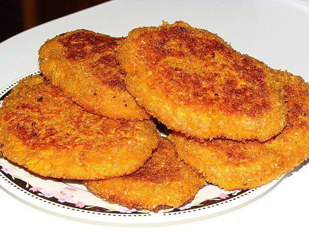Рецепт Котлеты из моркови и яблок Готовим Закуски Котлеты из моркови и яблок