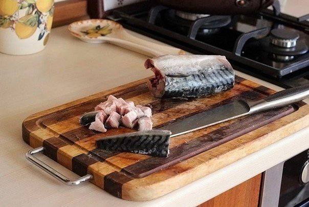 Рецепт Лапша с рыбой и овощами по-китайски шаг-1