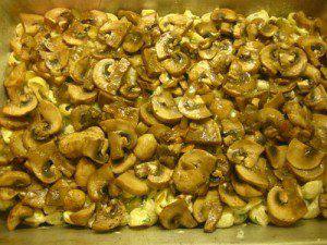 Рецепт Макаронная запеканка с грибами шаг-6