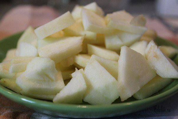 Рецепт Овсяная каша с корицей и яблоками шаг-1