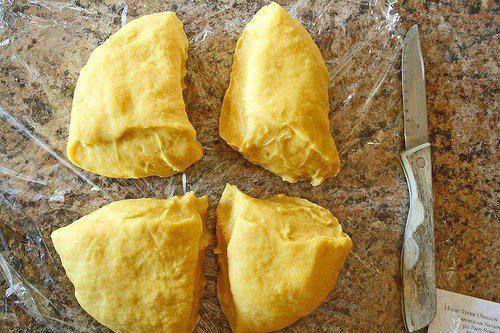 Рецепт Равиоли с сыром в чесночном соусе шаг-5