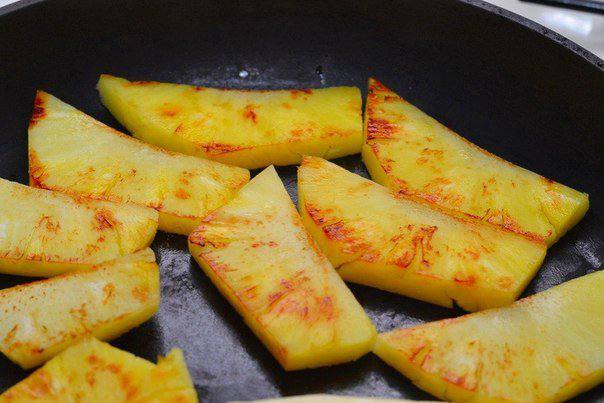 Рецепт Рис с ананасом  шаг-2