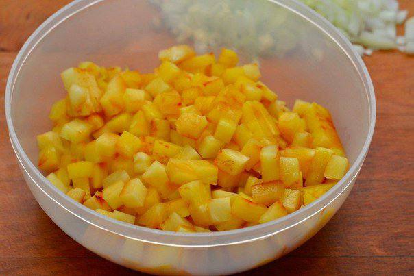 Рецепт Рис с ананасом шаг-3