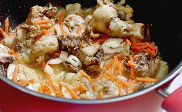 Рецепт Рис с капустой и курицей  шаг-2