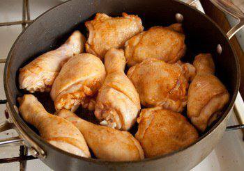 Рецепт Рис с курицей в томате  шаг-2