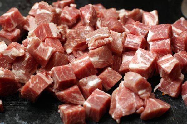 Рецепт Рис со свининой и овощами  шаг-2