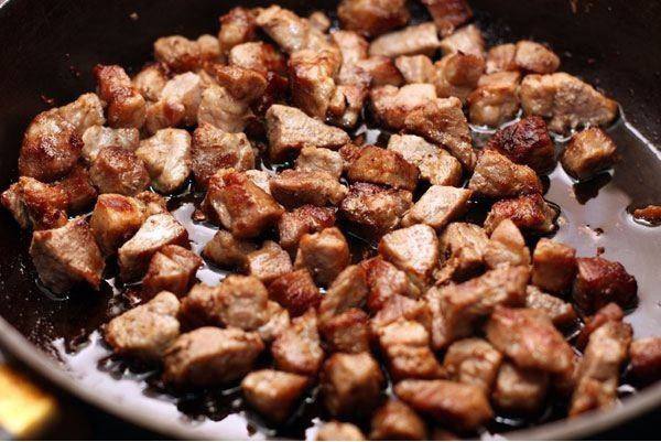 Рецепт Рис со свининой и овощами шаг-3