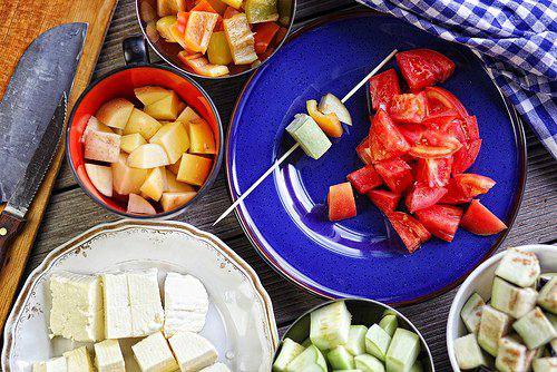 Рецепт Шашлыки из овощей шаг-1