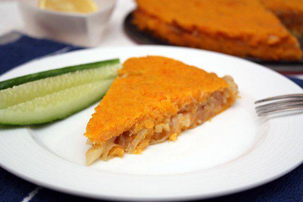 Рецепт Тыквенно-картофельная запеканка Готовим Закуски Тыквенно-картофельная запеканка